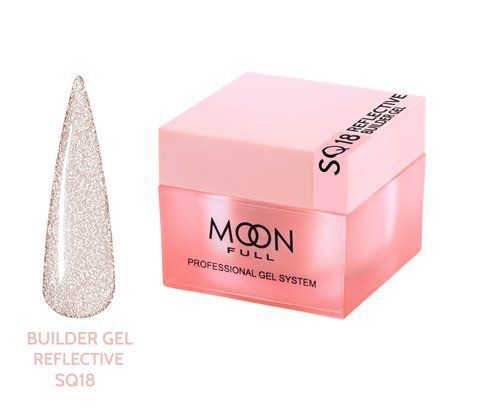 Moon Full Reflective Builder Gel 30ml №SQ18 5905123027109 фото
