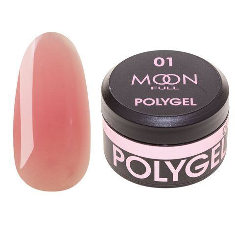 MOON FULL POLY GEL №01 5905123016356 photo