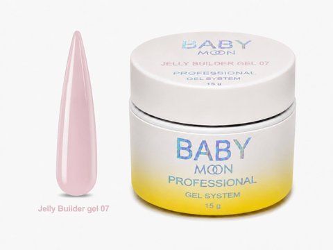 BABY MOON JELLY Builder Gel, 15ml №07