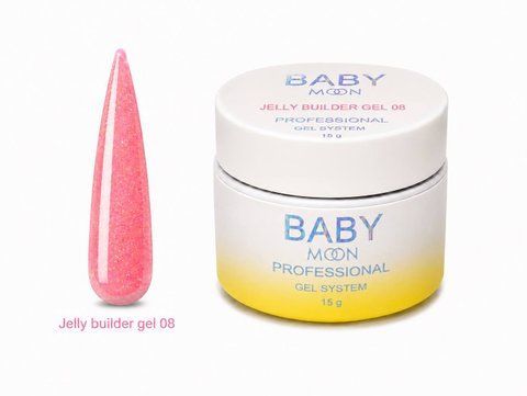 BABY MOON JELLY Builder Gel, 15ml №08