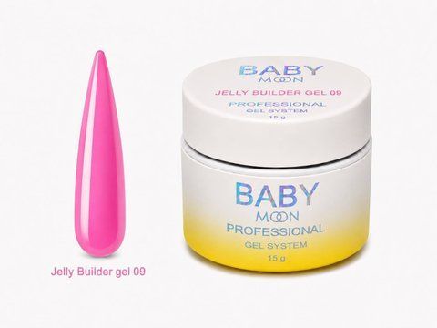 BABY MOON JELLY Builder Gel, 15ml №09