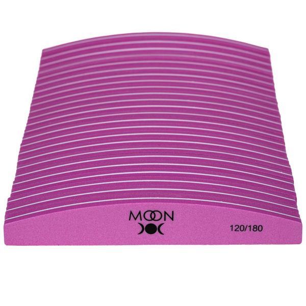 MOON FULL buffing file crescent Pink 120/180 (24pcs/pack) 5905123015625 photo