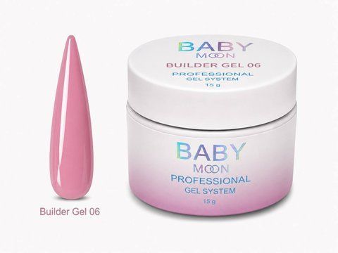 BABY MOON Builder Gel, 15ml №06