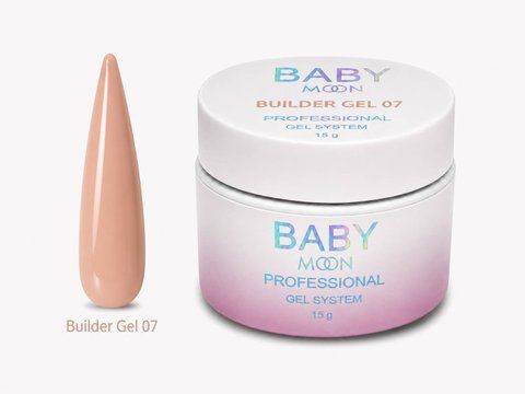 BABY MOON Builder Gel, 15ml №07