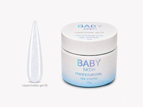 BABY MOON Liquid Builder gel, 15ml №03